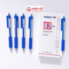 . Bút Chosch Mực Nước CS8698 (Xanh, Tím, Đỏ, Đen) (12 Cây/Hộp; 12 Hộp/ Lốc; 12 Lốc/Thùng)