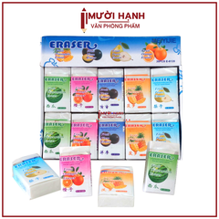 Gôm Eraser TRÁI CÂY TRẮNG 6135 (30 Cái/ Hộp; 20 Hộp/Thùng)