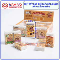 Gôm Eraser CAPYBARA 6139 (30 Cục/Lốc; 20 Lốc/Thùng)