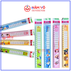 . Thước CỬU CHƯƠNG AIHAO 20CM AH0124; AH-20 (100 Cây/Lon; 24 Lon/ Thùng)