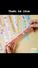 Thước Rẻ 15cm 0124 (120 Cây/Hộp; 20 Hộp/ Thùng)