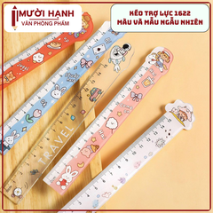 Thước Rẻ 15cm 0124 (120 Cây/Hộp; 20 Hộp/ Thùng)