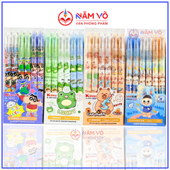 Bút Gel Bấm Xóa Được HỘP KIẾNG VS, King (12 Cây/Hộp; 12 Hộp/Lốc; 16 Lốc/Thùng)