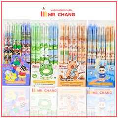 Bút Gel Bấm Xóa Được HỘP KIẾNG VS, King (12 Cây/Hộp; 12 Hộp/Lốc; 16 Lốc/Thùng)