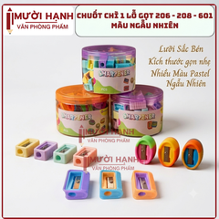 Lon Chuốt Bút Chì Màu Sắc Dễ Thương 601 (48 Cái/Lon, 100 Lon/1 Thùng)