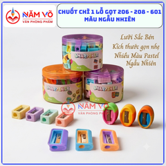 Lon Chuốt Bút Chì Màu Sắc Dễ Thương 206 (48 Cái/Lon, 100 Lon/1 Thùng)