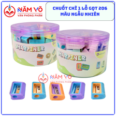 Lon Chuốt Bút Chì Màu Sắc Dễ Thương 206 (48 Cái/Lon, 100 Lon/1 Thùng)