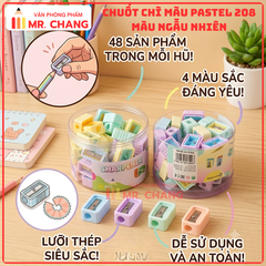 Lon Chuốt Bút Chì Màu Sắc Dễ Thương 208 (48 Cái/Lon, 100 Lon/1 Thùng)