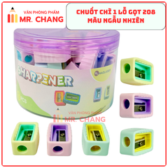 Lon Chuốt Bút Chì Màu Sắc Dễ Thương 208 (48 Cái/Lon, 100 Lon/1 Thùng)