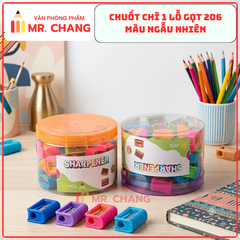 Lon Chuốt Bút Chì Màu Sắc Dễ Thương 206 (48 Cái/Lon, 100 Lon/1 Thùng)