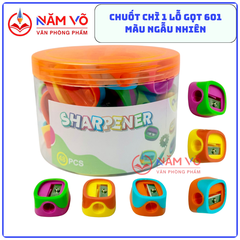 Lon Chuốt Bút Chì Màu Sắc Dễ Thương 601 (48 Cái/Lon, 100 Lon/1 Thùng)