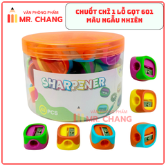 Lon Chuốt Bút Chì Màu Sắc Dễ Thương 601 (48 Cái/Lon, 100 Lon/1 Thùng)