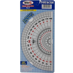 Win Q Thước Dẻo Đo Độ 180 - NO8 (10 Cây/Hộp)