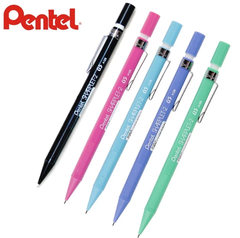 Pentel - Bút chì kim kỹ thuật, thân nhựa trong 0.5mm - A125T (12 Cây/Hộp)