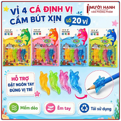 Định Vị Cầm Bút Hình Con Cá 5275, 5575 (4 Cái/Vĩ) (64 Vĩ/Hộp) (768 Vĩ/Thùng)
