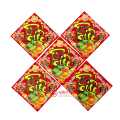 Dán Dưa Vải Nhung (Tài, Lộc, Phước) - (10 Tờ/ Xấp; 10 Xấp/ Bó)