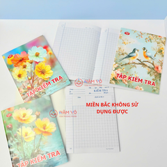 Tập KIỂM TRA Tiến Phát 4 Ô Ly DL 80Gms (200 Quyển/ Cây)