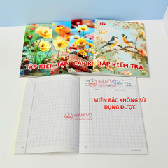 Tập KIỂM TRA Tiến Phát 4 Ô Ly DL 80Gms (200 Quyển/ Cây)
