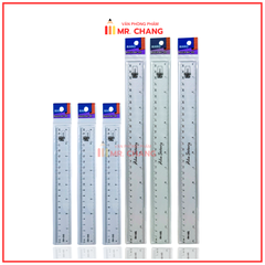 Thước Nhựa Cứng Aihao AH66 AH68 (48 Cây/ Hộp; 30 Hộp/Thùng)