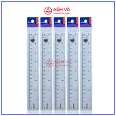 Thước Nhựa Cứng Aihao AH66 AH68 (48 Cây/ Hộp; 30 Hộp/Thùng)