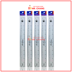 Thước Nhựa Cứng Aihao AH66 AH68 (48 Cây/ Hộp; 30 Hộp/Thùng)