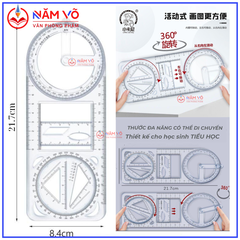 Thước Đa Năng Bộ Aihao 3306 (48 Cái/ Hộp) (432 Cái/ Thùng)