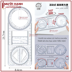 Thước Đa Năng Bộ Aihao 3306 (48 Cái/ Hộp) (432 Cái/ Thùng)