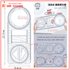 Thước Đa Năng Bộ Aihao 3306 (48 Cái/ Hộp) (432 Cái/ Thùng)