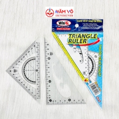 Win Q Thước Dẻo Êke Lớn Số 6 NO6 (1 Bộ/Cặp; 50 Cặp/Hộp)