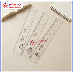 Thước Kẻ Aihao AH166 (100 Cây/Lon; 24 Lon/ Thùng)