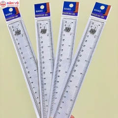 Thước Nhựa Cứng Aihao AH66 AH68 (48 Cây/ Hộp; 30 Hộp/Thùng)