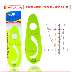 Thước Parabol Aihao AH01 (50 Cái/ Hộp; 20 Hộp/ Thùng)