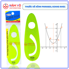 Thước Parabol Aihao AH01 (50 Cái/ Hộp; 20 Hộp/ Thùng)