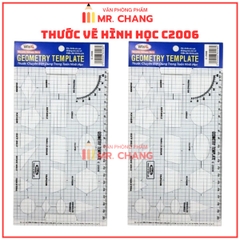 Win Q Thước Vẽ Hình Học C2006 (10 Cây/ Hộp; 5 Hộp/ Lốc)