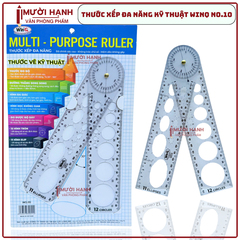 Win Q Thước Xếp Đa Năng No10 (10 Cây/ Hộp; 5 Hộp/ Lốc)