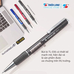 TL - Bút Bi TL036 (Xanh, Đỏ, Đen) (20 Cây/Hộp)