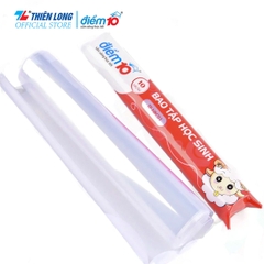TL - Bìa bao tập trong suốt TP-NBC01 (10 cái/Túi)