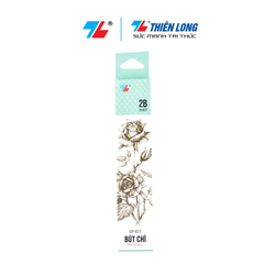 TL - Bút Chì Gỗ 2B Có Gôm GP027 (10 Cây/Hộp)