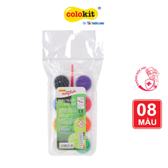TL - Màu nước Colokit WACO-C06 (8 màu/Vĩ)