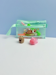 Túi Lưới 2 Ngăn Có Hình B6 6653 (12,5cm x 22,5cm) (12 Cái/ Bịch; 1200 Cái/ Thùng)