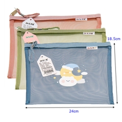 Túi Lưới 1 Ngăn Có Hình A5 (12 Cái/ Bịch; 80 Bịch/ Thùng)