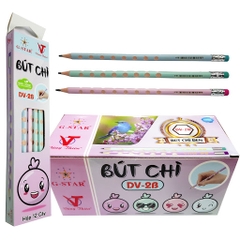 G-Star Bút Chì Định Vị DV-2B (12 Cây/Hộp; 12 Hộp/ Lốc; 20 Lốc/ Thùng)