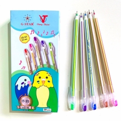 G-Star Bút Bi Ấn Độ (Bút Nến) (Xanh, Đen) IT 35 (20 Cây/Hộp; 100 Hộp/Thùng)
