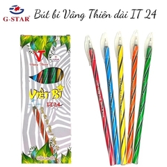 G-Star Bút Bi Ấn Độ (Bút Nến) (Xanh, Đen) IT 24 (20 Cây/Hộp; 100 Hộp/Thùng)