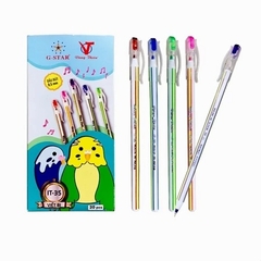 G-Star Bút Bi Ấn Độ (Bút Nến) (Xanh, Đen) IT 35 (20 Cây/Hộp; 100 Hộp/Thùng)