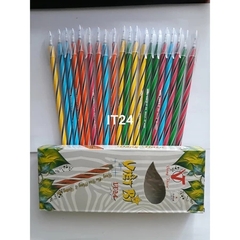 G-Star Bút Bi Ấn Độ (Bút Nến) (Xanh, Đen) IT 24 (20 Cây/Hộp; 100 Hộp/Thùng)