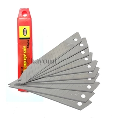 G-Star Lưỡi Dao Rọc Giấy Loại Lớn 18mm LC18 (10 Lưỡi/Tuýp; 10 Tuýp/ Hộp; 30 Hộp/ Thùng)