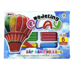 WinQ Đất Nặn Thủ Công 6 Màu D06 (5 Hộp/Lốc; 120 Hộp/ Thùng)