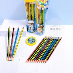 G Star Lon Bút Chì Gỗ P797 (36 Cây/ Lon; 12 Lon/ Lốc, 48 Lon/ Thùng)