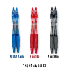 Bút Gel Kệ T3 (84 Cây/ Kệ; 24 Kệ/ Thùng)